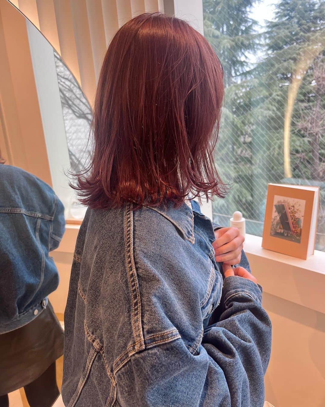 新倉真奈美さんのインスタグラム写真 - (新倉真奈美Instagram)「. burgundy pink❤︎  肩にラインで自然に 沿うmedium」3月16日 19時28分 - mana0809