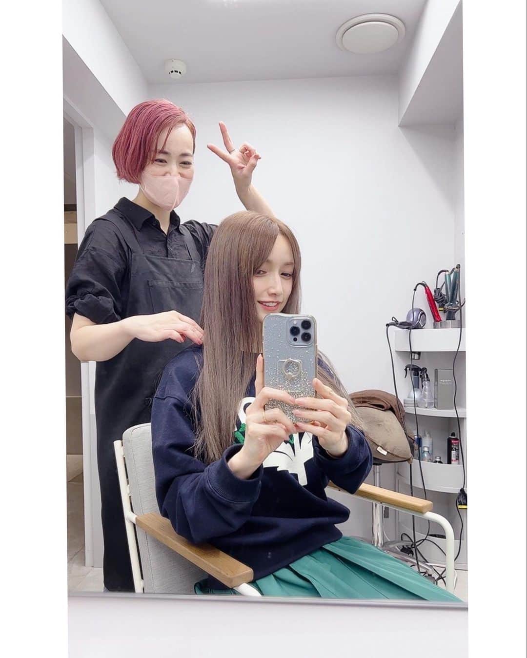 後藤真希さんのインスタグラム写真 - (後藤真希Instagram)「カラーとカット💕 綺麗に仕上げてくださいました♡ ありがとうございました😊  ✂︎ @vicca_hair」3月16日 20時35分 - goto_maki923
