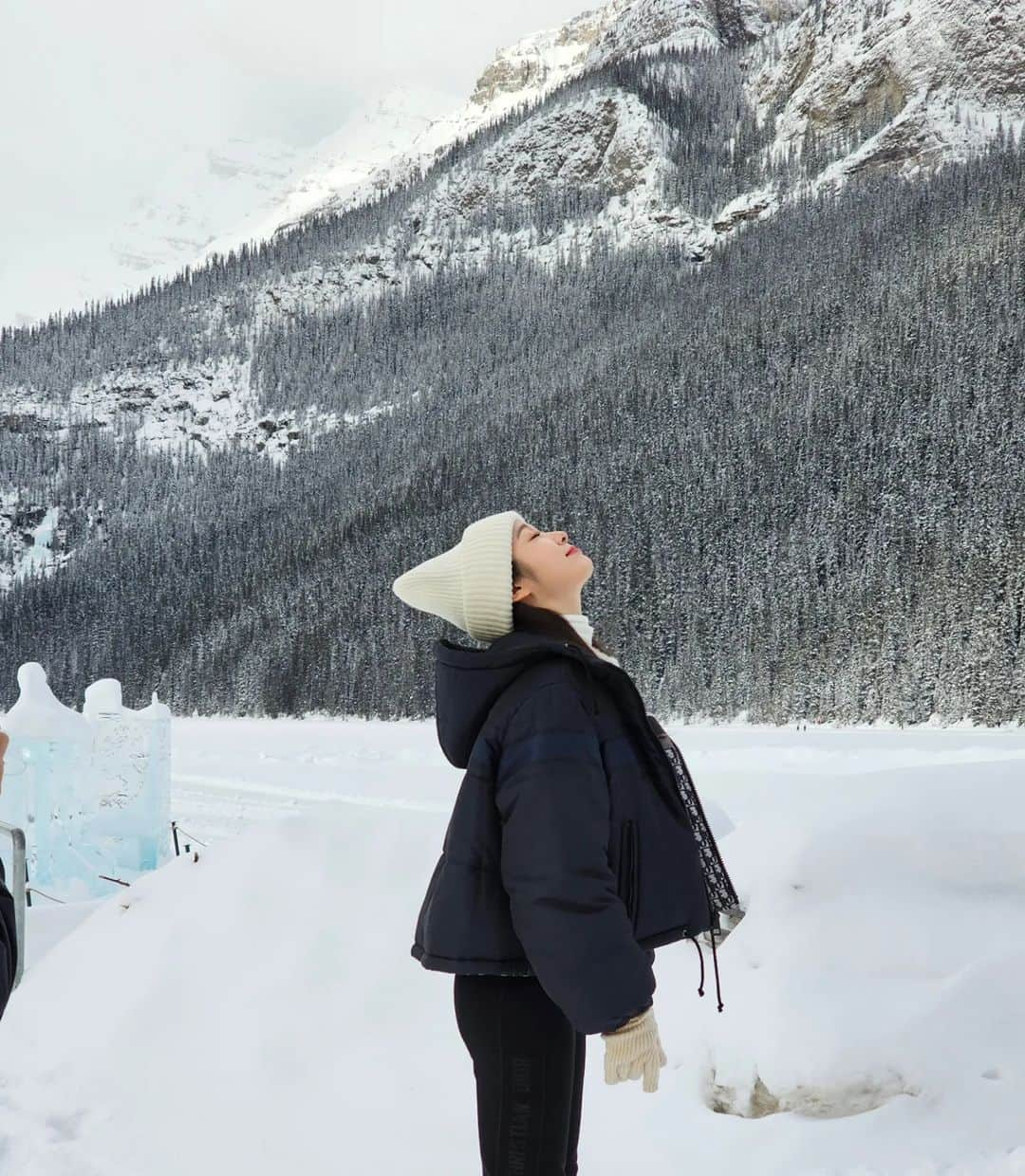 キム・ヨナのインスタグラム：「🇨🇦 ❄️」