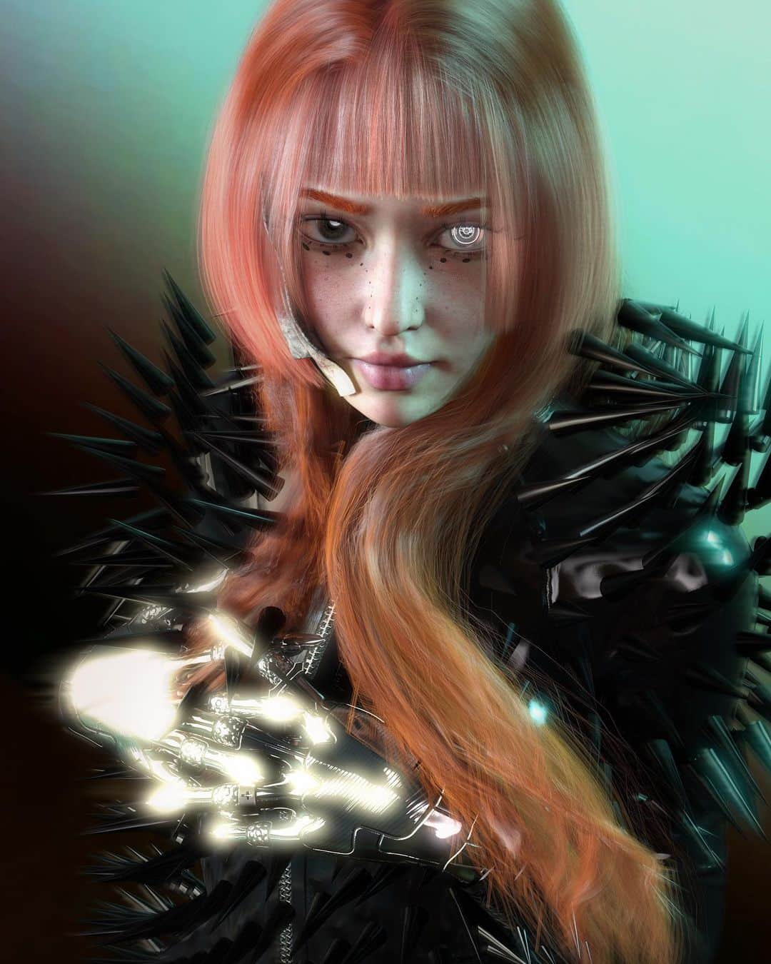Ruby Gloomのインスタグラム：「Spiking up the reality.  #ruby9100m」