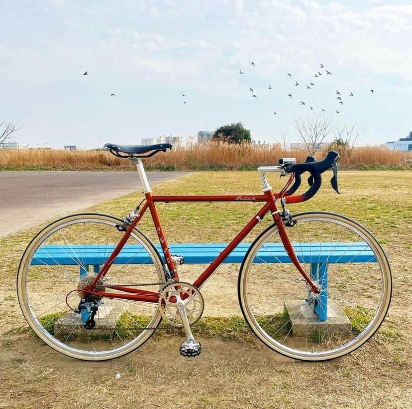 Fuji Bikesのインスタグラム：「Here's a Fuji Ballad for #tbt, which appears to be in mint condition ✌️  Tag #fujibikes to share your classic Fuji with us.  📷 @cohrdco」