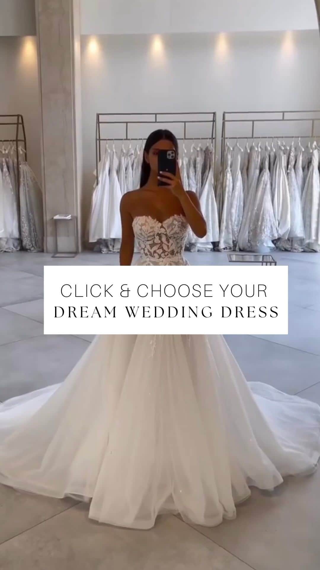 WEDDING APPARELのインスタグラム：「Whether your bridal style is romantic, ethereal, sexy, or classic @karozabridalinc has the perfect option for you! Which one of these beauties caught your eye? Tell us in the comments below ⬇️   Video by: @karozabridalinc  #weddinggown #weddingfashion #weddingdress #weddings #bridalgown #bridaldress #bridalstyle #engaged #bridetobe #ballgown #weddingday #2023bride #2023weddings #bridalfashion #weddingdetails #dresses #glamdress #bridal #glambride #luxurywedding #mermaidweddingdress #alineweddinggown #tulleweddingdress #laceweddingdress #bridalaccessories #longsleeveweddingdress #straplessweddingdress #satinweddingdress」