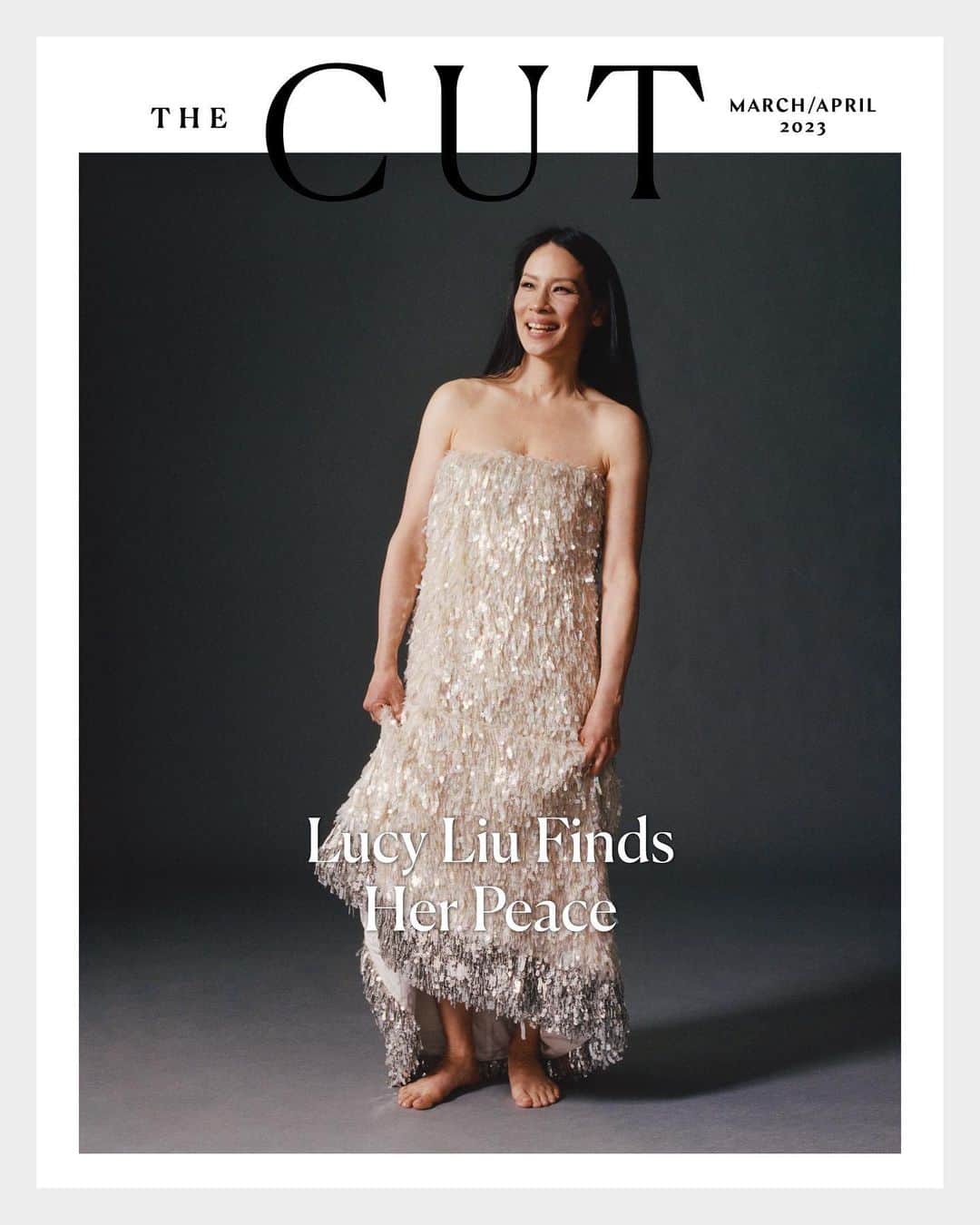 ルーシー・リューのインスタグラム：「Edgy, Modern, Chic!  A real life fairytale collaboration with the creative team of @thecut  Thank you for a wonderful day of dress up, high glamour and laughs!   Photography by Johnson Lui @johnsonluii Styling by Jessica Willis @jessswill Hair by Marco Santini @_marcosantini1 Makeup by Kristofer Buckle @kristoferbuckle Manicure by Nori Yamanaka @nailnori Tailoring by Lindsay Wright Production by Kindly Productions @kindlyproductions」