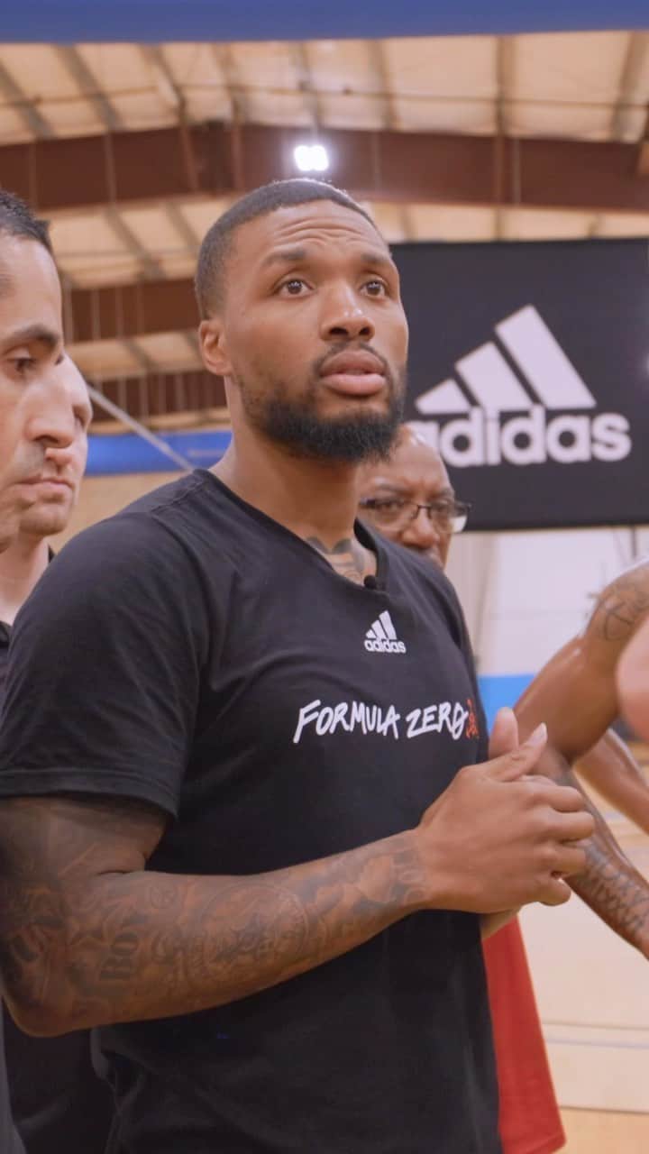デイミアン・リラードのインスタグラム：「Stop playin’ with your dreams! “Nobody should have to tell you to work hard” 🗣️  •— #TheFormula」