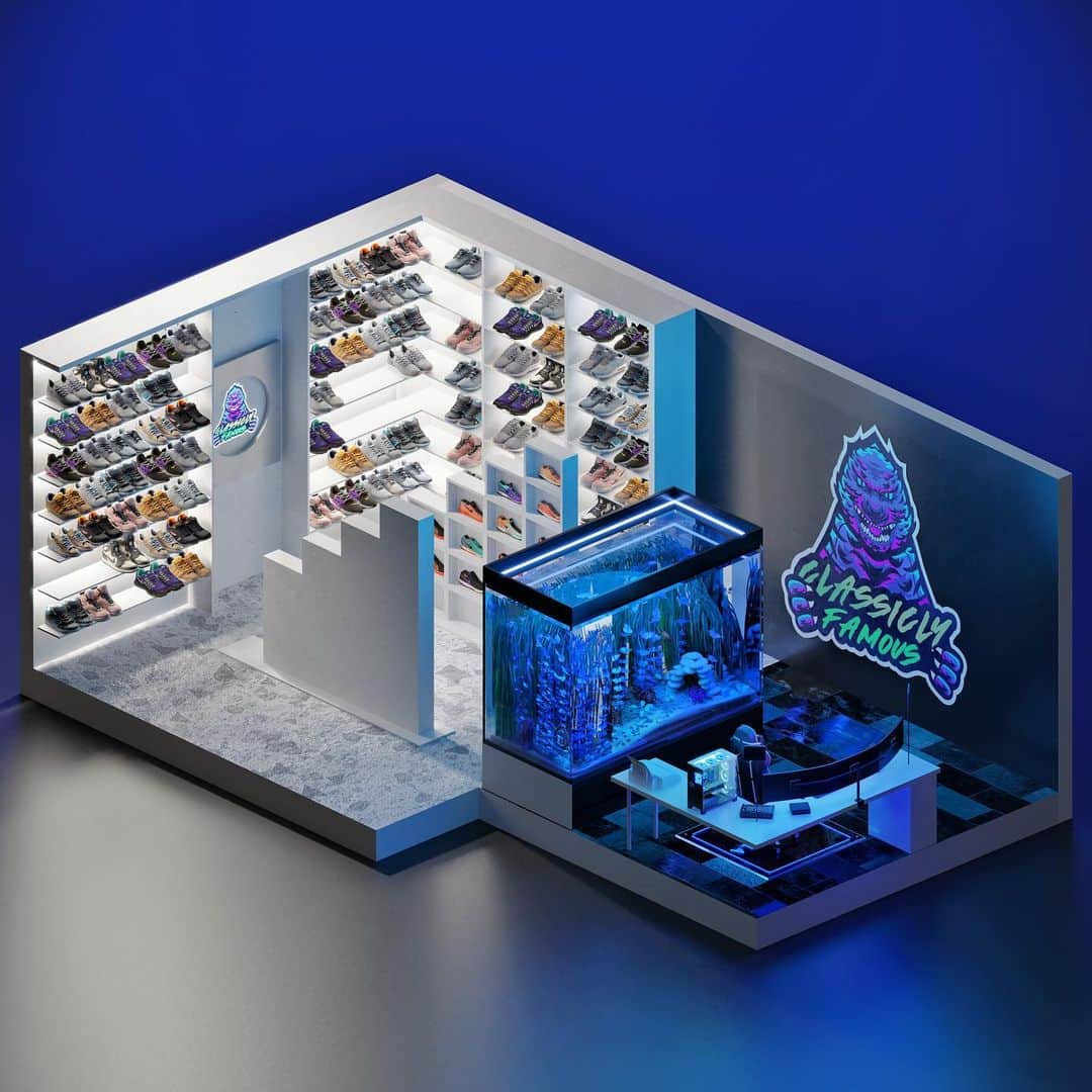 ブレイク・スネルのインスタグラム：「The DGS design team is the best at what they do—designing a system that will transform your home into a gaming paradise. Partnering with their team helped bring my vision to life! @dopegamingsetup」