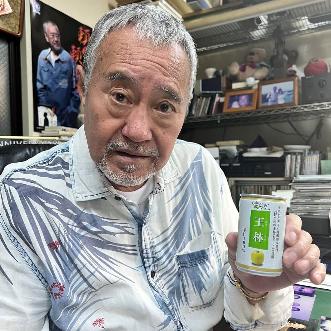 吉幾三のインスタグラム：「たまたま飲んだら「王林」ちゃん この前は「のど自慢」で一緒でした」