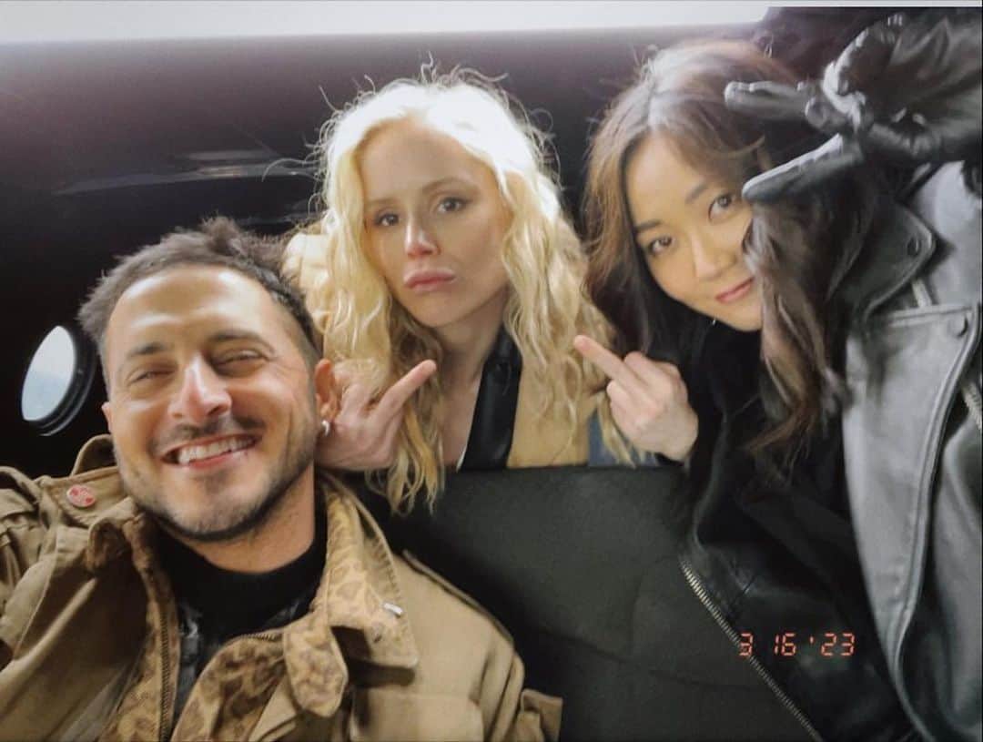 福原かれんのインスタグラム：「4 fingers Season 4 baby  #theboystv」