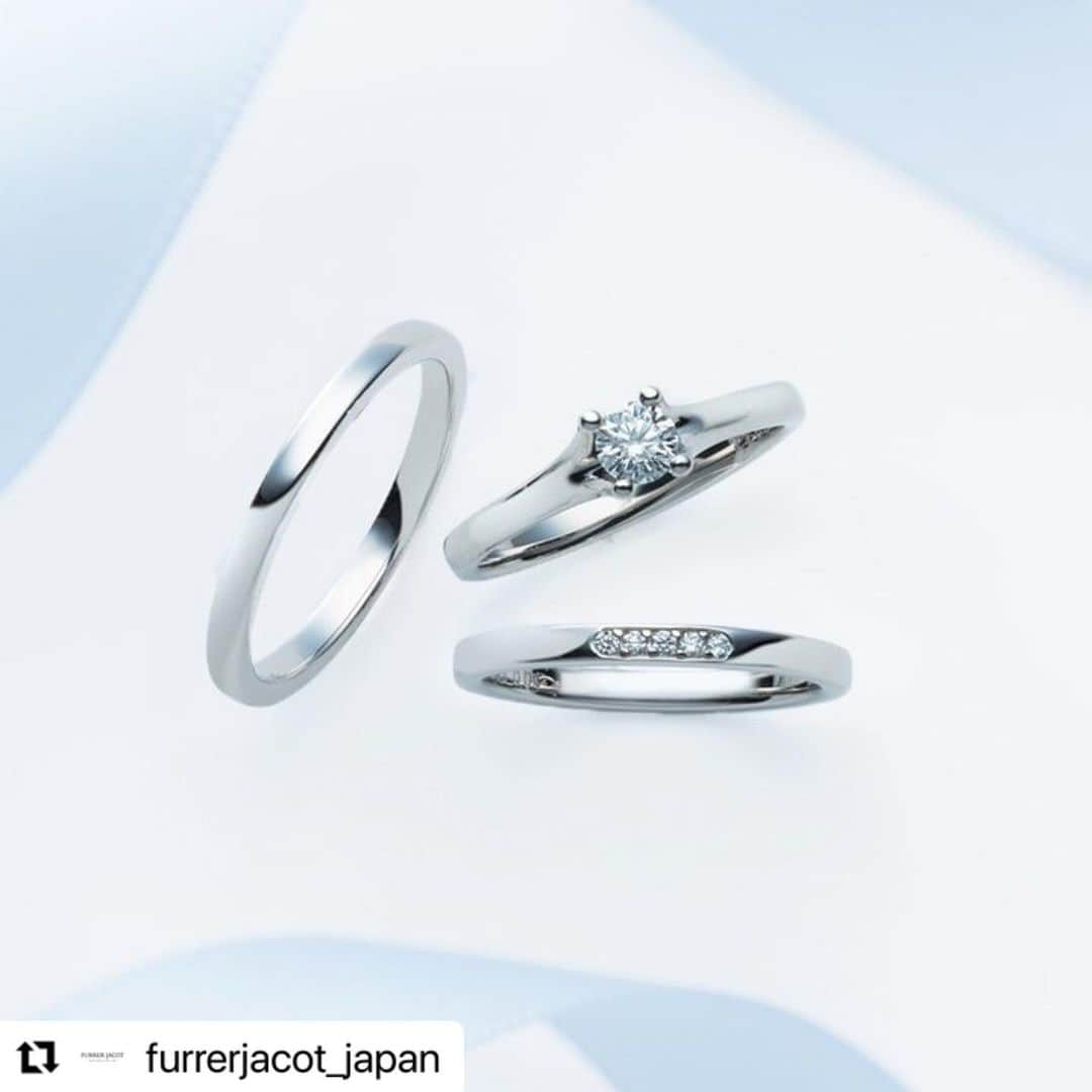 j_paris_bridalさんのインスタグラム写真 - (j_paris_bridalInstagram)「#Repost @furrerjacot_japan with @use.repost ・・・ ...  ＼Mignon-結婚指輪・婚約指輪／  写真に掲載している商品は下記3点となっております。 （左から）  ①28935-結婚指輪 ※リング一覧＞結婚指輪＞2つ目のMignon  ②E618-婚約指輪 4本のつめでとめられたダイヤが愛らしいエンゲージメントリングです。 ※リング一覧＞婚約指輪＞E618  ③83935-結婚指輪 ※リング一覧＞結婚指輪＞2つ目のMignon  ご興味のある方はぜひリング一覧からご覧ください。  ▽リング一覧はプロフィールのURLからご覧ください。 @furrerjacot_japan 　　　  #furrerjacot#スイス#ウェディング#ダイヤモンド#婚約指輪#結婚指輪#プレ花嫁さんと繋がりたい#サプライズプロポーズ#プロポーズ#プラチナ#ピンクゴールド#日本中のプレ花嫁さんと繋がりたい#結婚準備#ペアリング#記念日#婚約#結婚#プレ花嫁#指輪選び#結婚準備#入籍#フラージャコー#フラージャコーブティック#指輪迷子#鍛造#鍛造リング#セミオーダー#銀座」3月17日 17時17分 - j_paris_bridal