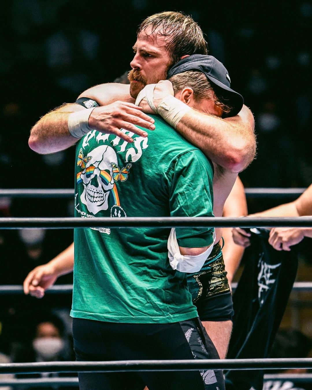 ウィル・オスプレイのインスタグラム：「It’s you time. You got the ball. Just run bruv   Go @dunkzilladavis Go」