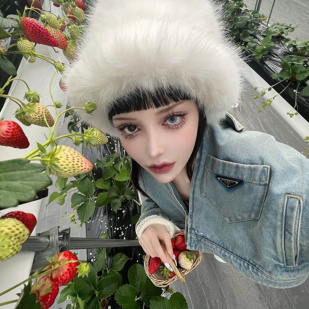 のインスタグラム：「🍓。」