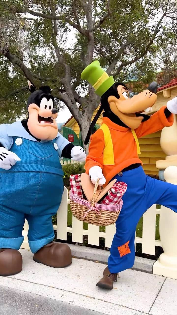 ディズニーランドのインスタグラム：「Surprise! Pete will make his way to Mickey’s Toontown at @Disneyland!✨ Are you coming to the picnic?🧺 #Disney #Disneyland #Toontown #DisneyParks」