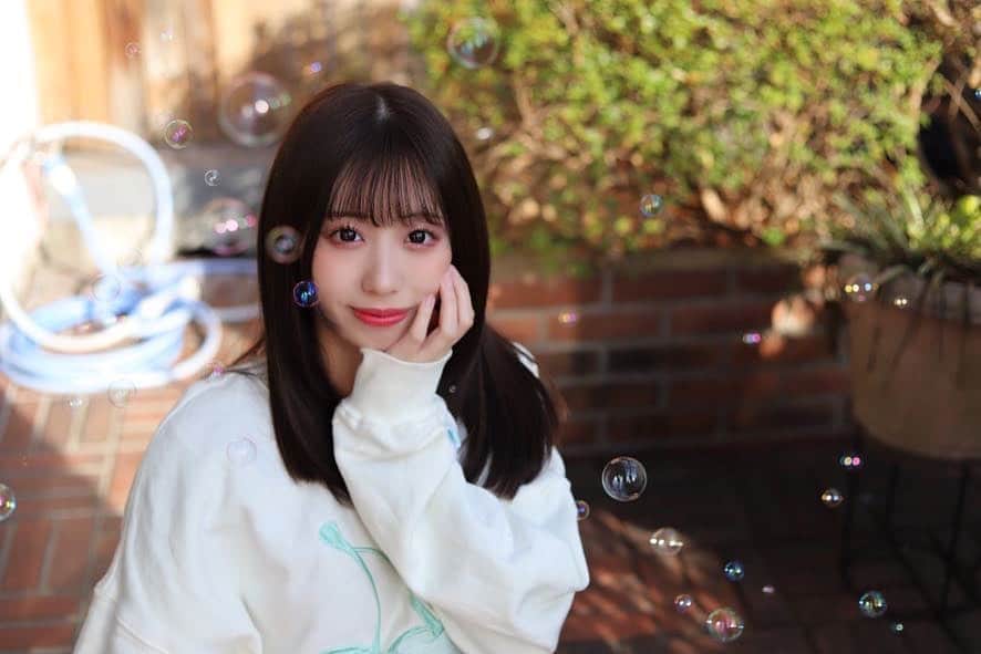 のインスタグラム：「シャボン玉🫧🫧🫧 . . .   #グラビア #水着 #ミスflash2019  #アイドル #モデル #撮影 #撮影会 #写真 #camera #gravure #グラドル」
