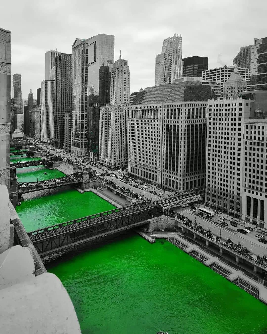 モトローラのインスタグラム：「No luck needed to capture stunning pics 🍀 You just need a little fun with Spot Color 🌈 #HappyStPatricksDay  (captured on motorola edge+)」