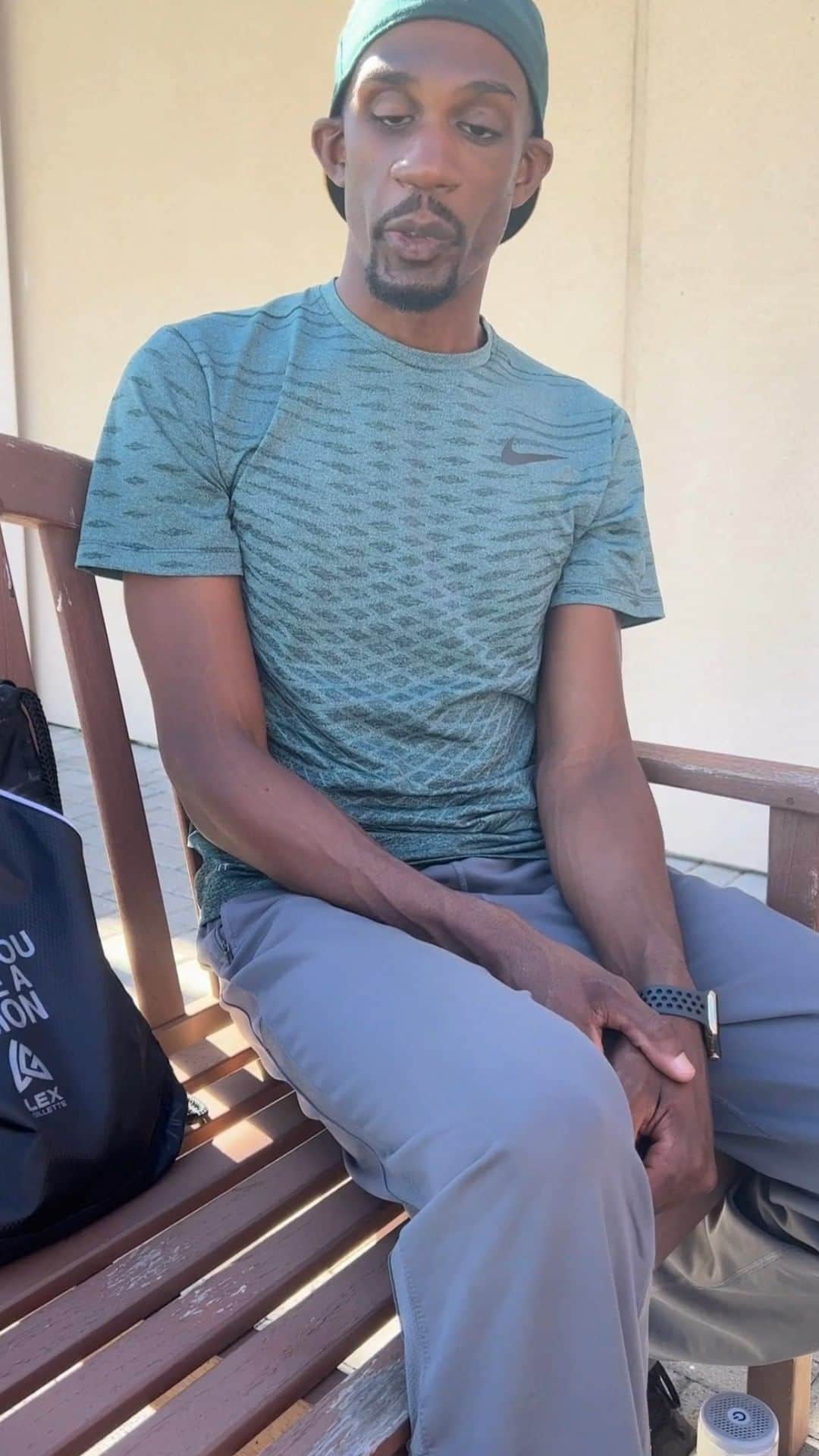 レックス・ジレットのインスタグラム：「How am I approaching #Paris2024 compared to my past competitions? Watch to find out.   #NextStop #Journey #Paralympics #TrackandField #blind #athlete #longjump #100m #teamusa」