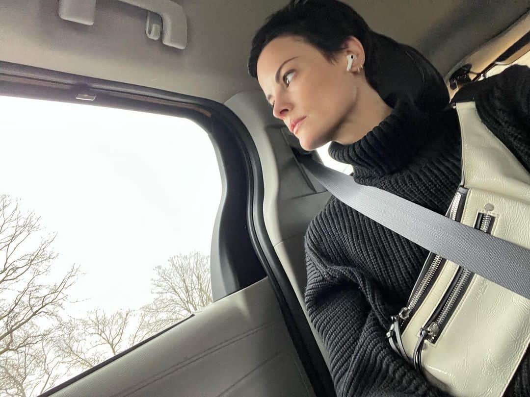 ジェイミー・アレクサンダーのインスタグラム：「Hello #NYC I’ve missed the shit outta you. Even your rush hour traffic.🗽」