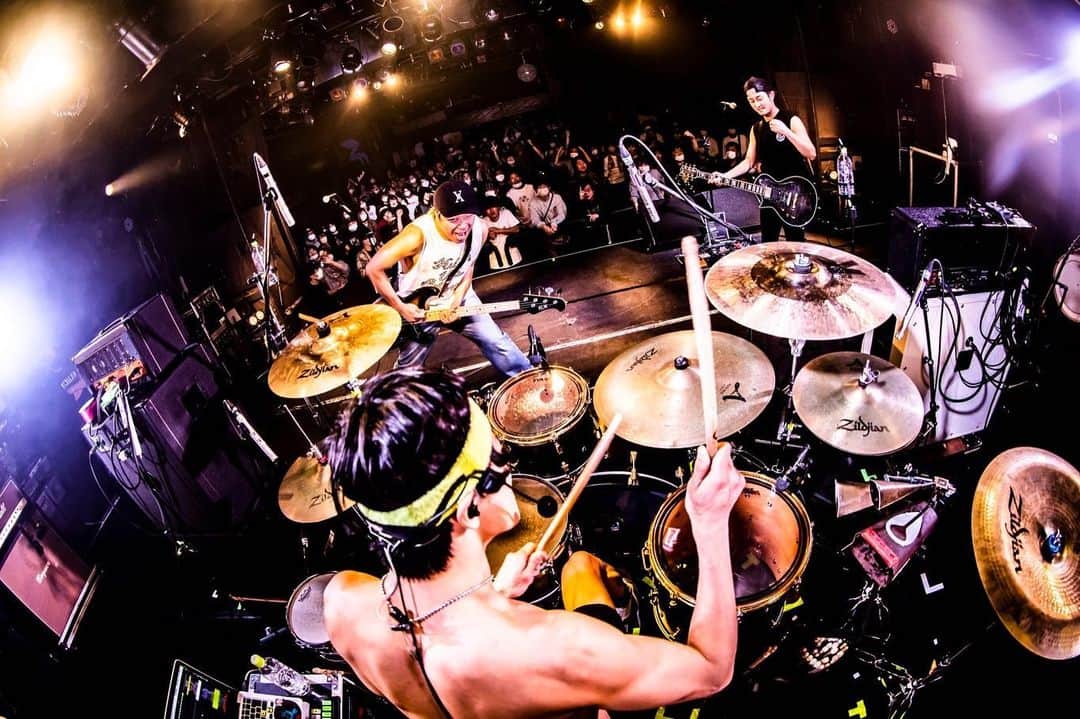 TOTALFATのインスタグラム：「3/14 名古屋クアトロ ONIONRINGツアーお疲れ様でした！！  Photo by @yusuke_mphoto」