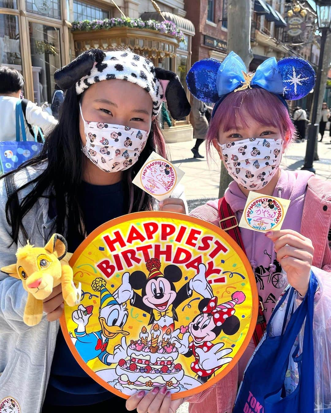 四十住さくらさんのインスタグラム写真 - (四十住さくらInstagram)「3/15🌸Birthday Disney Sea💝✨  #birthday #disneysea #fun  #サーさん #カヤたん #親友とデート」3月18日 8時58分 - sakura_yosozumi