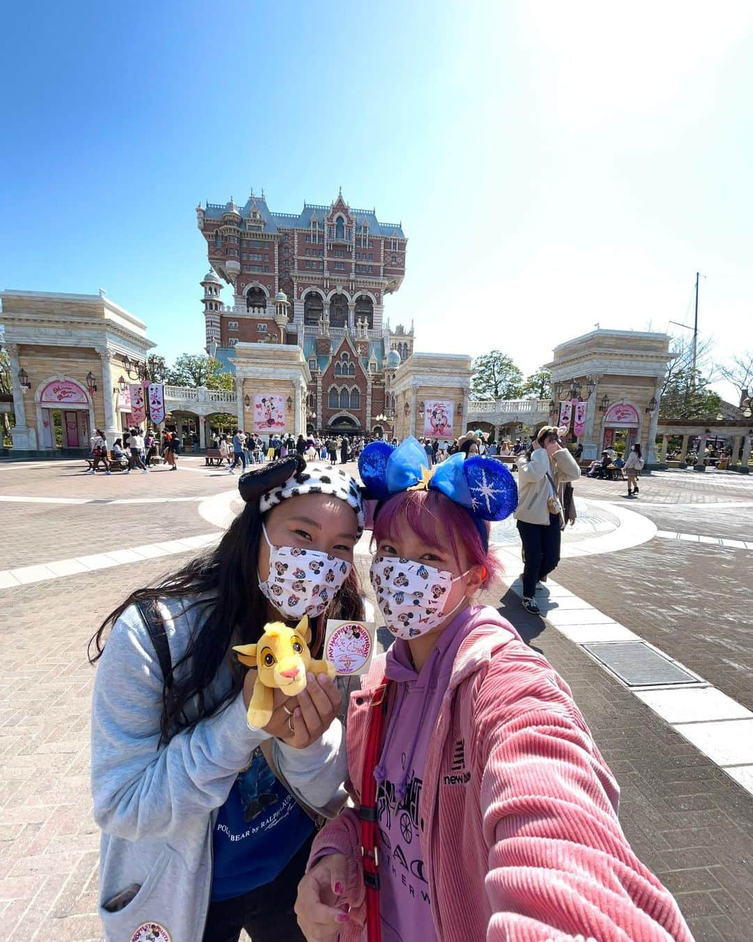 四十住さくらさんのインスタグラム写真 - (四十住さくらInstagram)「3/15🌸Birthday Disney Sea💝✨  #birthday #disneysea #fun  #サーさん #カヤたん #親友とデート」3月18日 8時58分 - sakura_yosozumi