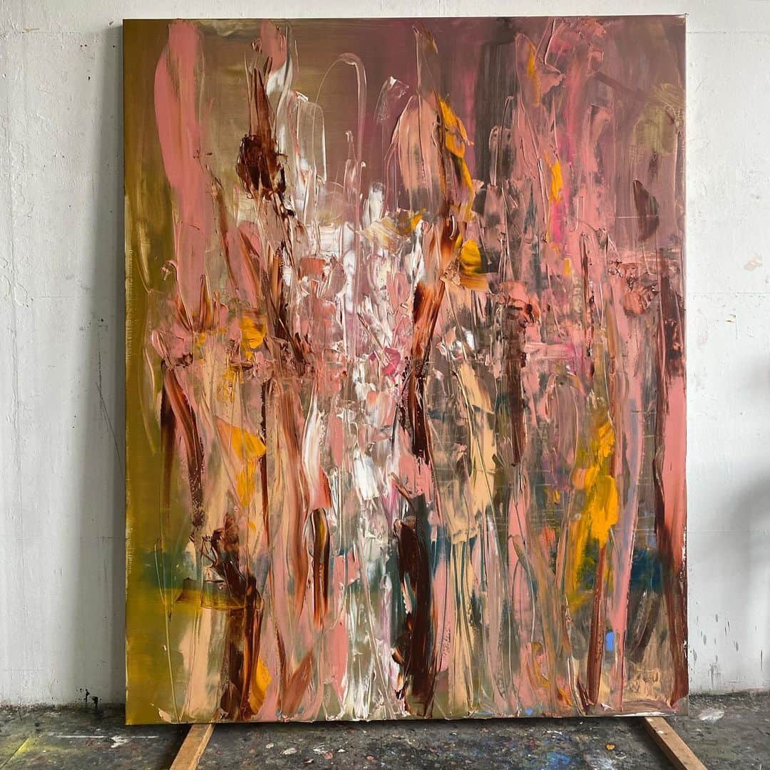 マイケルエンジェルのインスタグラム：「oil on canvas, 2022」