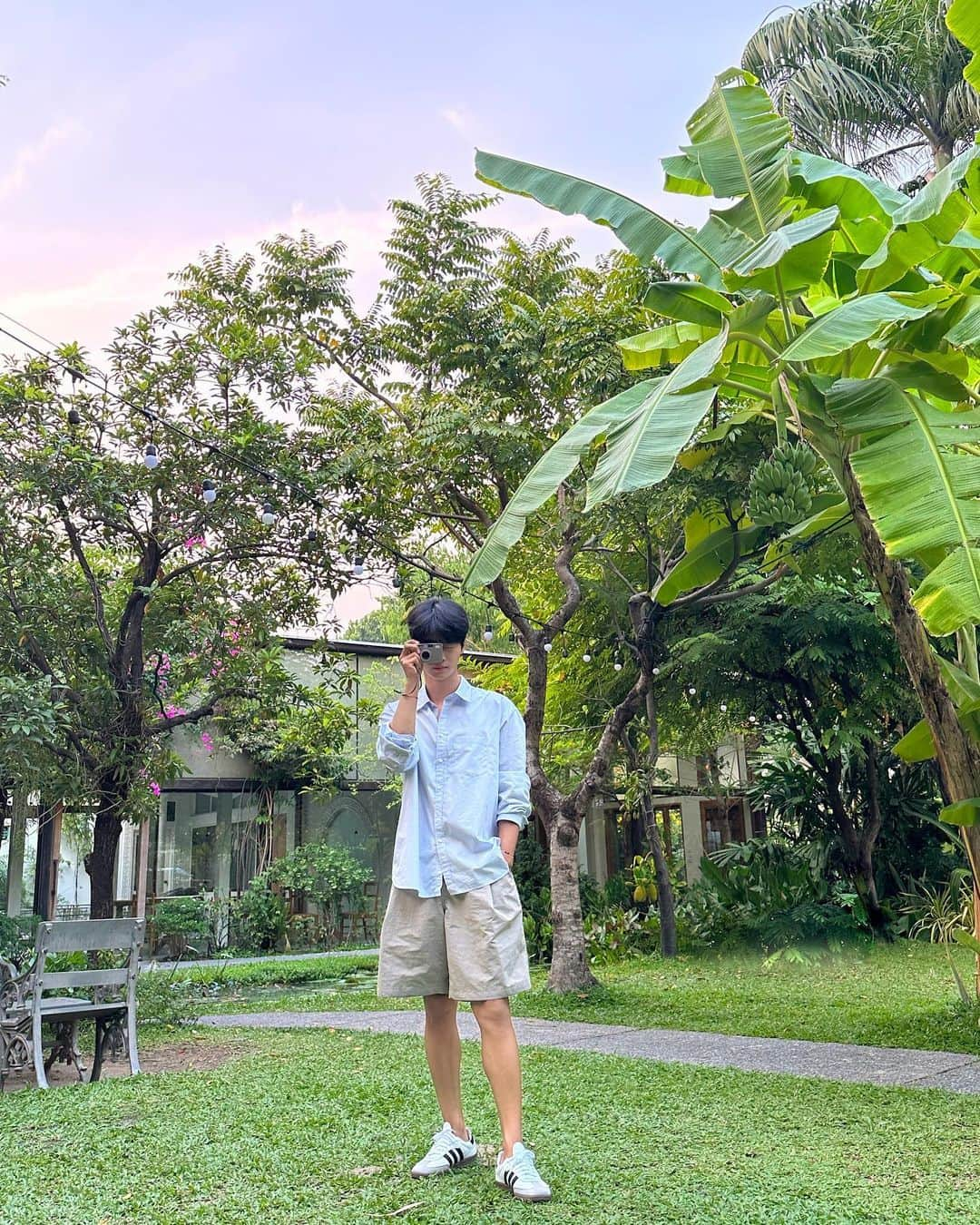 エンのインスタグラム：「오늘의 기록_20230318  🌴」