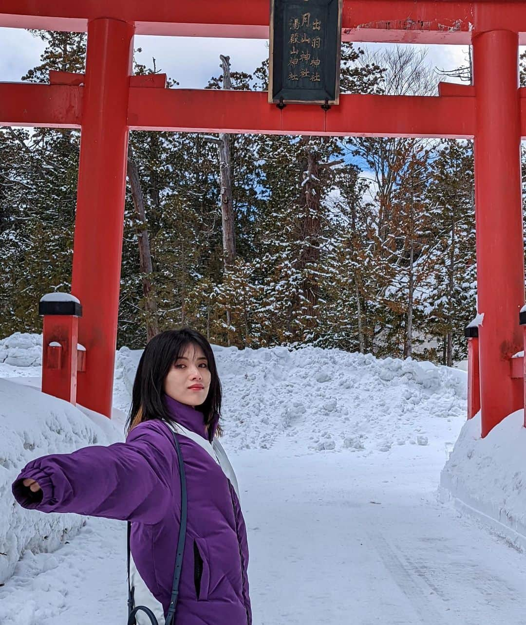 Erieさんのインスタグラム写真 - (ErieInstagram)「🏔 It's all because of the snow. 雪って美しいな❄️ 自分の心も真っ白にしてくれてそうな気がするね☃️」3月19日 1時32分 - ____erie____