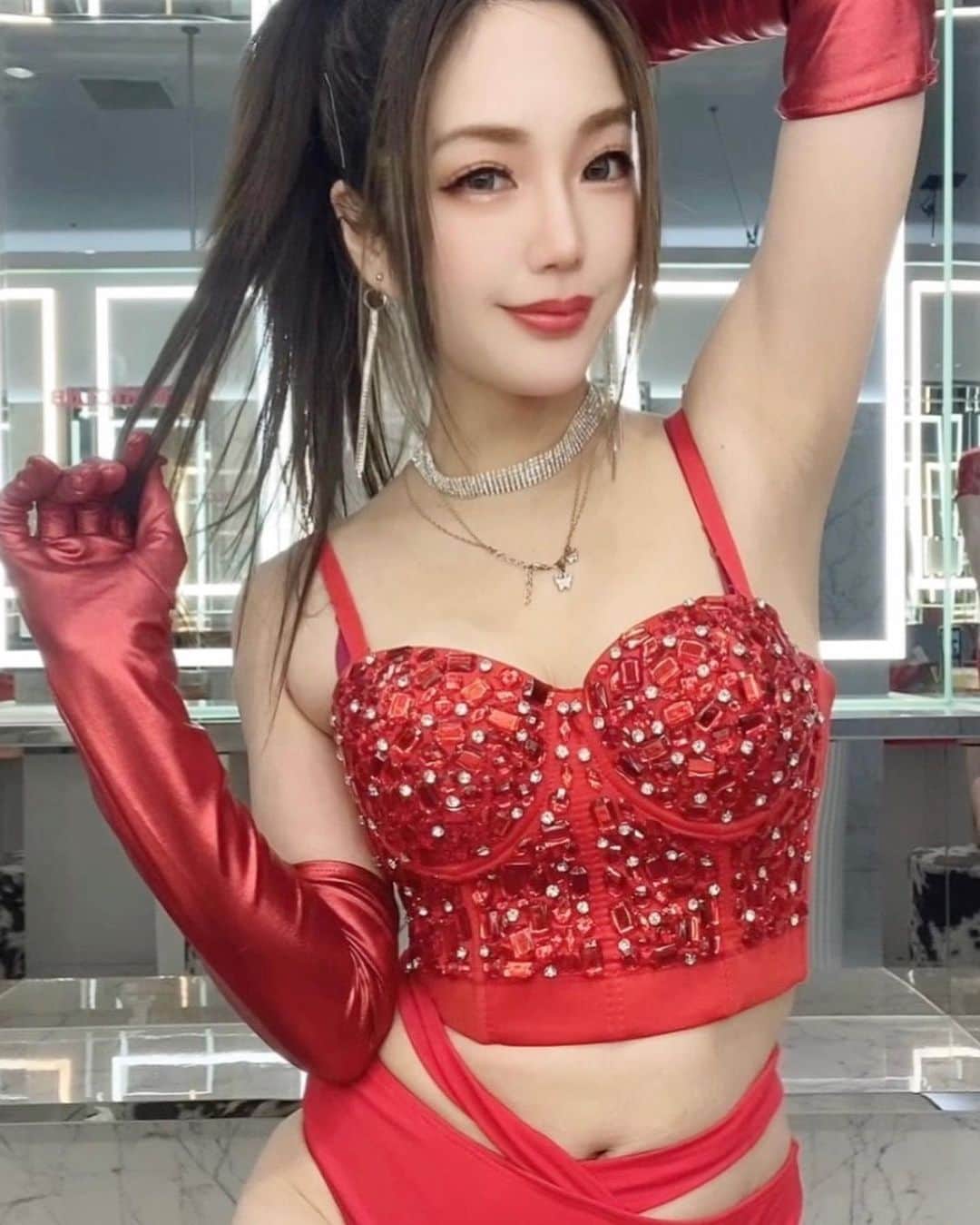 あさちるのインスタグラム：「🍎❤️🍓🍒🍉」