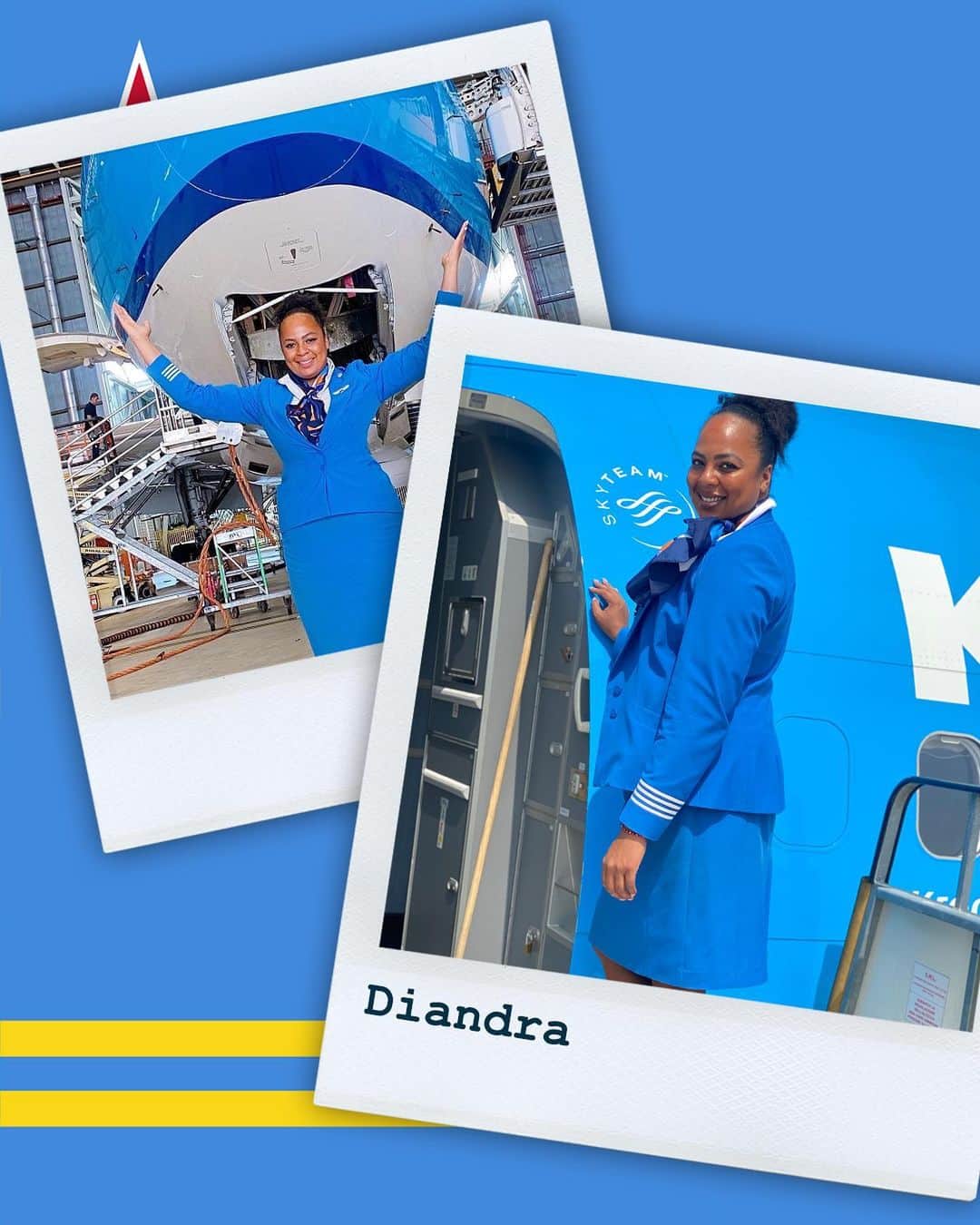 KLMオランダ航空のインスタグラム