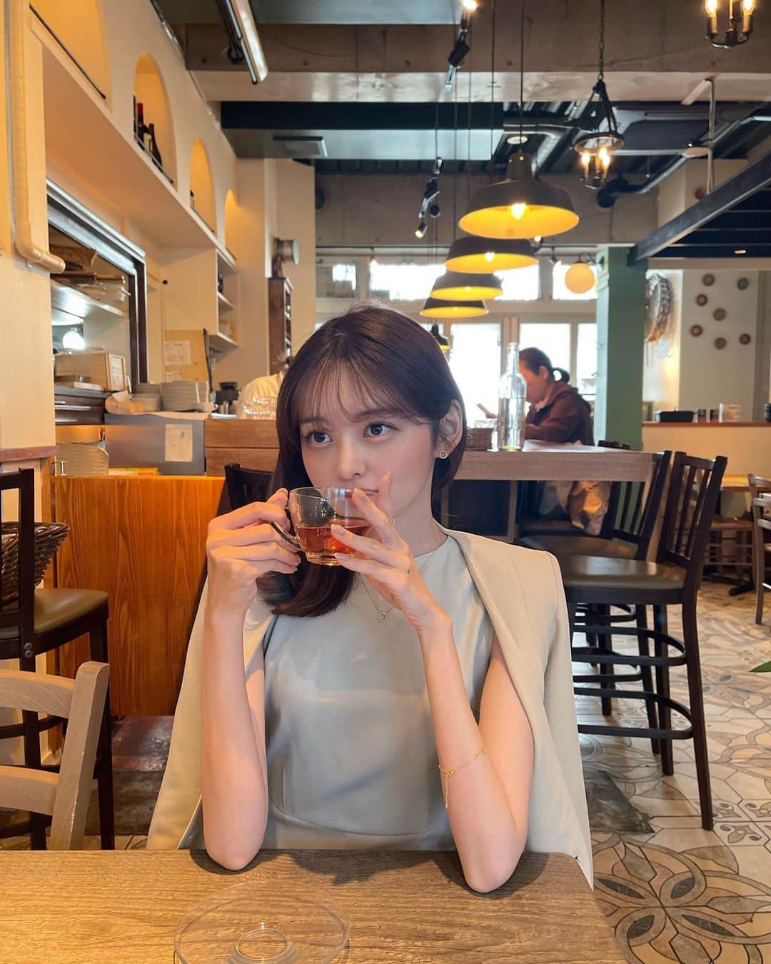 chiharuのインスタグラム：「new✨ @anmutofficial.jp」
