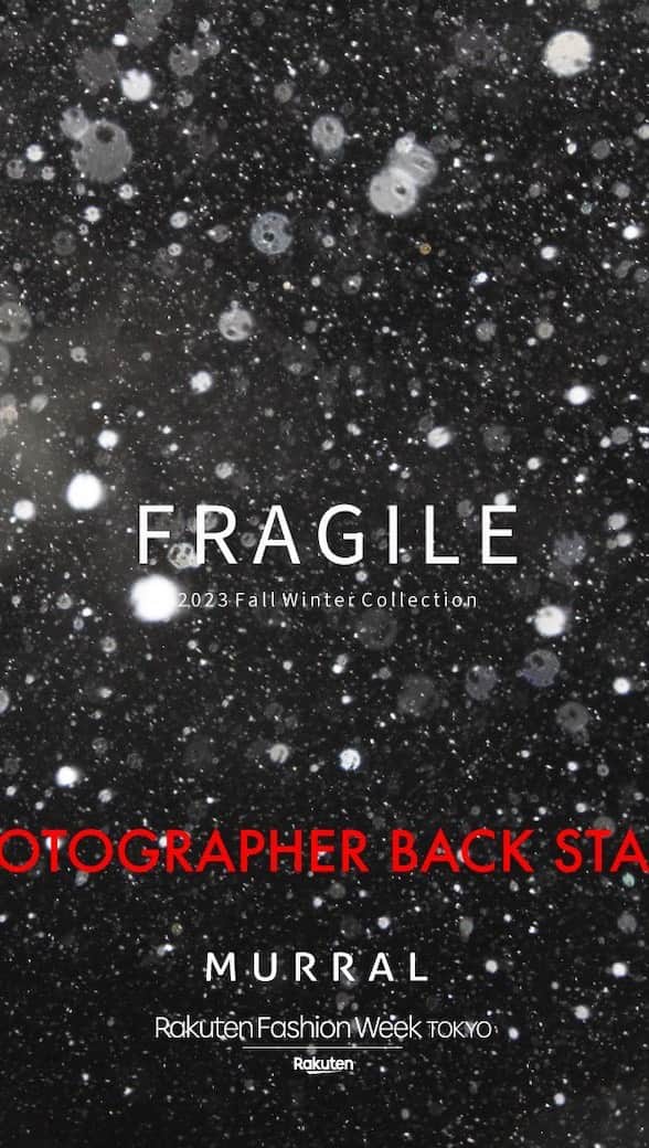 M U R R A Lのインスタグラム：「2023 Fall / Winter Collection "FRAGILE"」