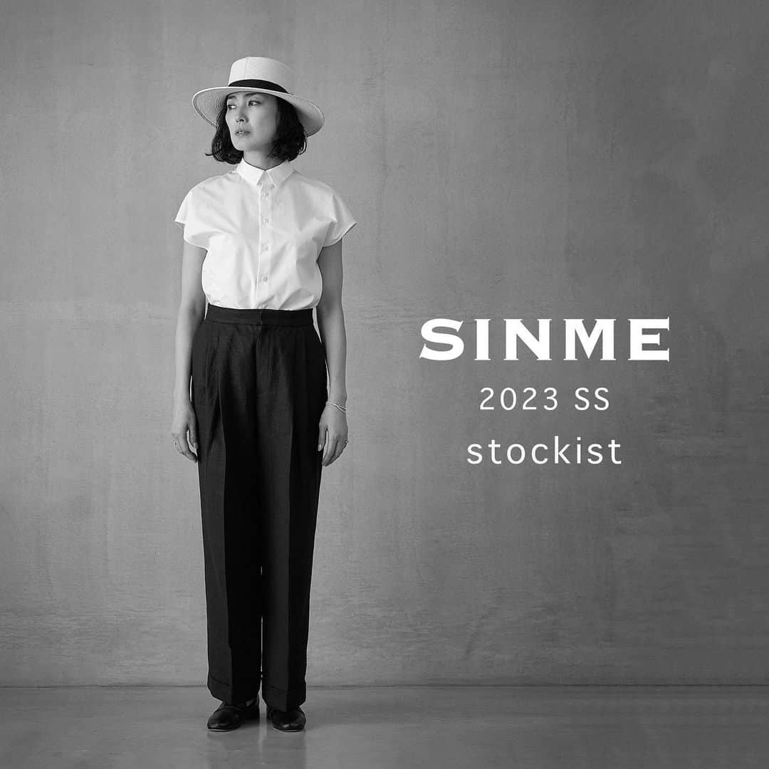 SINMEのインスタグラム：「SINME 2023SS stockist  今シーズンもたくさんのお店でSINMEをお取り扱いくださいます。  ぜひお近くのショップにてSINMEを手にとってお楽しみください。  ＊article femme (AOMORI) 017-777-9876 ＊boutique Caren (HIROSHIMA) 082-815-4233 ＊Charispyr (KUMAMOTO) 096-352-8655 ＊geep (Yamaguchi) 083-902-2703 ＊HAPPY PLUS STORE 0570-008010 ＊Intention Line.B.P.Store (Niigata) 025-240-4699 ＊Kea (AICHI) 052-242-0700 ＊Marchi (SHIMANE) 0853-31-9088 ＊The FENLY by NOW (NAGANO) 026-217-5026 ＊Pale Jute (TOKYO) 03-6804-9798 ＊SPITIFARO (HYOGO) 078-381-9643 ＊TAKASHIMAYA  SEASON STYLE LAB  03-5361-1111 ＊+VIE (MIE) 059-328-5302 ＊1F Store (FUKUSHIMA) 024-954-7202  SINME Online Storeでの2023SS の展開は3月19日8:00よりスタートします。 ぜひご覧ください。  今シーズンもSINMEをよろしくお願いします。  #SINME #sinmedenim #denim #👖」