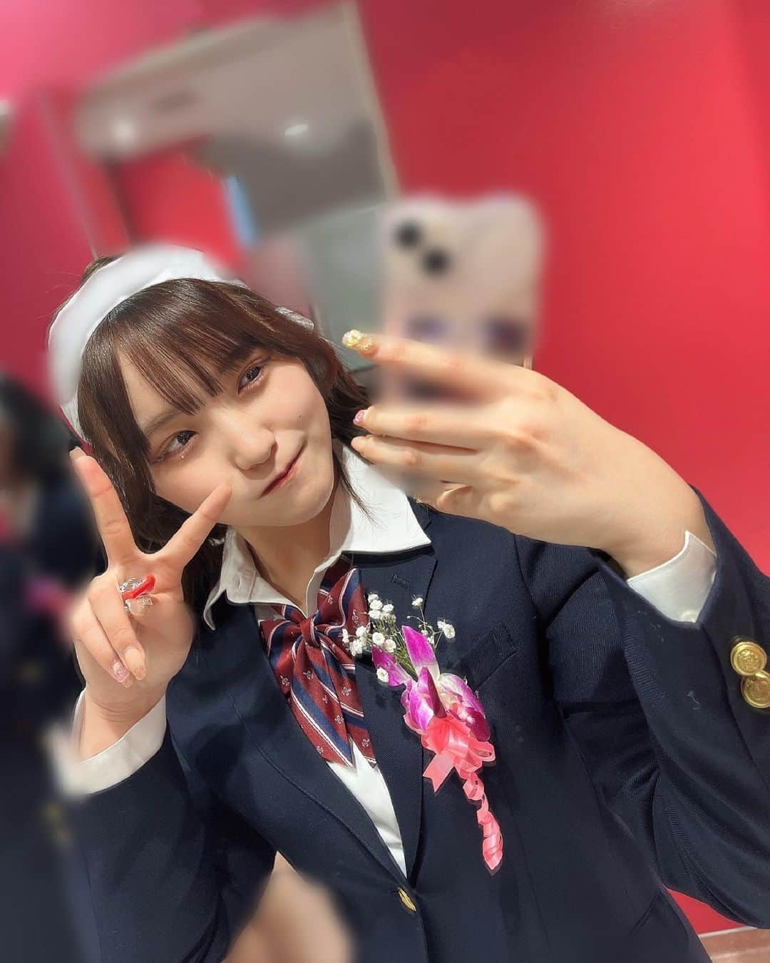 清野桃々姫さんのインスタグラム写真 - (清野桃々姫Instagram)「ᜊ  高校卒業しました！！！！！🎓💐🌸  JKブランド一生名乗ってたかった！！！！！！！！！！！  ああさみしい普通にむり！！！！！！！！！！ 　  心優しいお友達や先生に沢山助けられた3年間でした🫶 みんなほんと大好き！！ ありがとうございました☺️ 　 　   #ももひめもりー  #LJK #元JK #卒業式 #輝きぃ  #ほんとに  #楽しかった！ 🤍┈┈🧡┈┈🤍┈┈🧡┈┈🤍┈┈‎🧡┈┈🤍 #清野桃々姫  #momohime  #โมะโมะฮิเมะ #PrincesaDurazno #love #idol  #Japan #ญี่ปุ่น #TalkBox #humanbeatbox #beyooooonds #helloproject」3月18日 19時45分 - momohime_kiyono.official