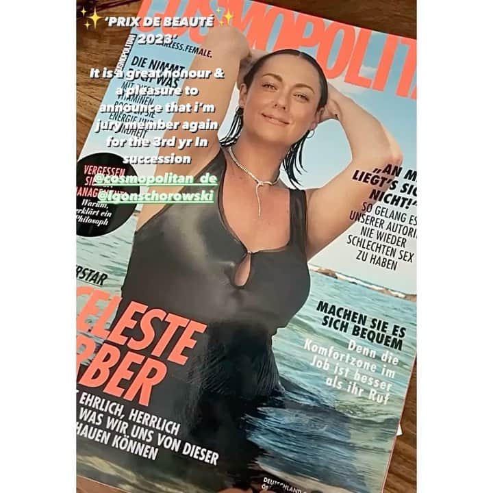 NINA PARKのインスタグラム：「✨Prix de Beauté 2023✨ @cosmopolitan_de  It is a great honour & pleasure to announce that I’m a jury member for the 3rd time consecutively」