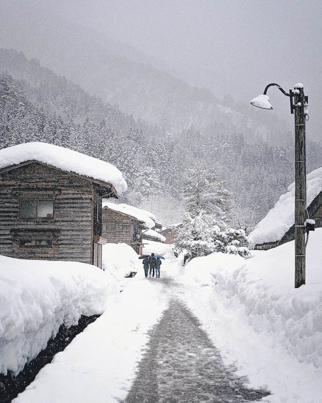 Berlin Tokyoさんのインスタグラム写真 - (Berlin TokyoInstagram)「We passed through many tunnels and visited a Japanese traditional style village with 300-year-old houses surrounded by snow-covered mountains. . . . # teamnakayoshi . #hellofrom shirakawago, gifu #japan」3月18日 22時29分 - tokio_kid