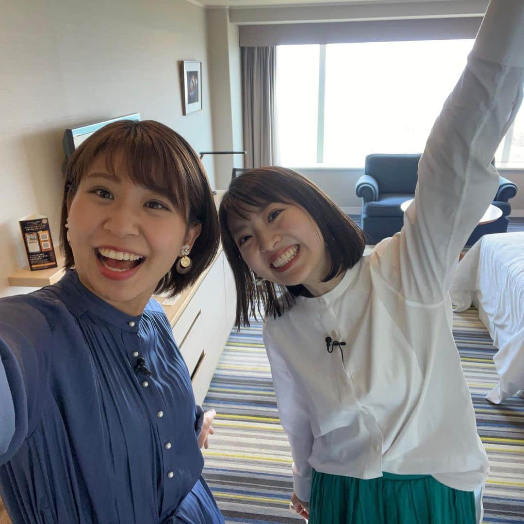 永井友梨さんのインスタグラム写真 - (永井友梨Instagram)「今日番組でお伝えしましたように、次回で児玉アナと宮崎アナがU-dokiを卒業🥲🌸  先日のシェラトンが宮崎アナとの 最初で最後のロケでした😭 バタバタハードスケジュールでしたが楽しかったなぁ🥰  とても寂しくなりますが、来年度からも新メンバーで楽しくお伝えします✨ ラストの放送も見届けて頂けると嬉しいです☺️  #卒業  #永井は留年 #udoki #ユードキ #umk #テレビ宮崎 #フェニックスシーガイアリゾート  #シェラトングランデオーシャンリゾート宮崎」3月18日 23時17分 - nagai_y_r