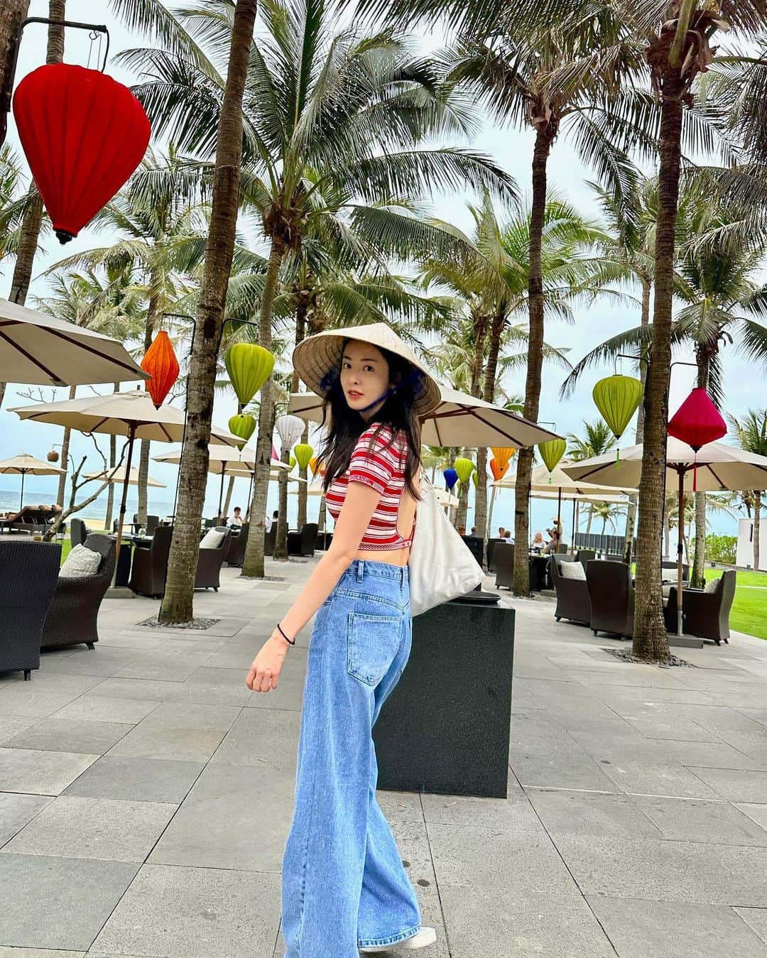 イ・ダヒのインスタグラム：「Nón❤️」