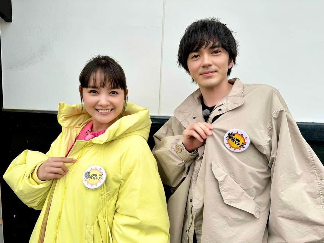 葵わかなのインスタグラム：「「帰れマンデー見っけ隊‼︎」  #林遣都 さんと参加させていただきました☺️  実はこの番組、夕ご飯の時に観れる時は観ていて、見逃した時は録画で観たりしているような大好きな番組だったので初参加できてとっても嬉しかった☺️  3月20日19時からです。 どんな旅路になるのか、観てみてね〜！  春めいてきていて街が素敵ですね🌸  👗 @elendeek  #キッチン革命」