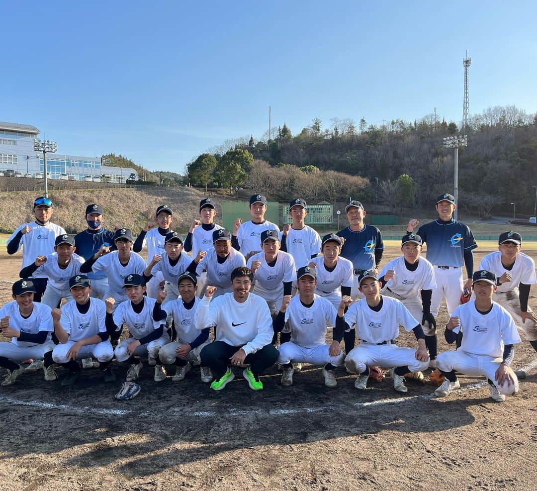 のインスタグラム：「岡山市選抜の指導⚾️  目指せ全国大会。  応援してます📣」