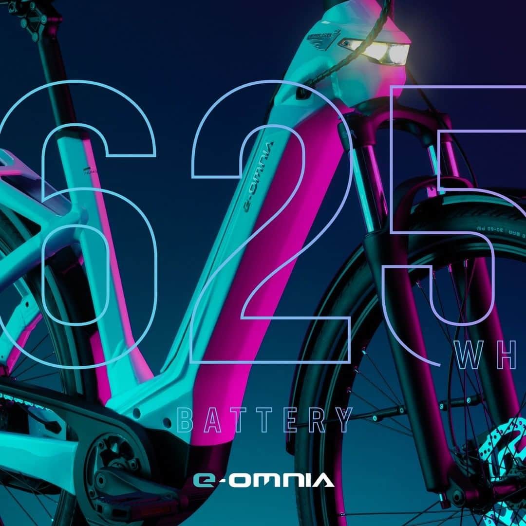 ビアンキJAPANのインスタグラム：「-Numbers speak- 数字で見るE-Omnia  625W: バッテリーパワー 頼もしい大容量バッテリー。スマートな移動に余計な心配はいらない。  #Bianchi #ビアンキ #RideBianchi #BianchiLifE #eOmnia」