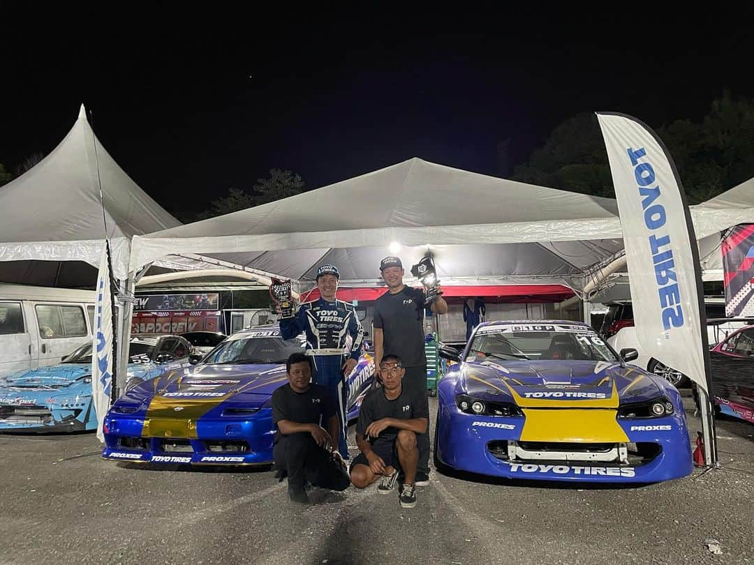 川畑真人のインスタグラム：「That was very fun ！thank you！  #TOYOTIRES」