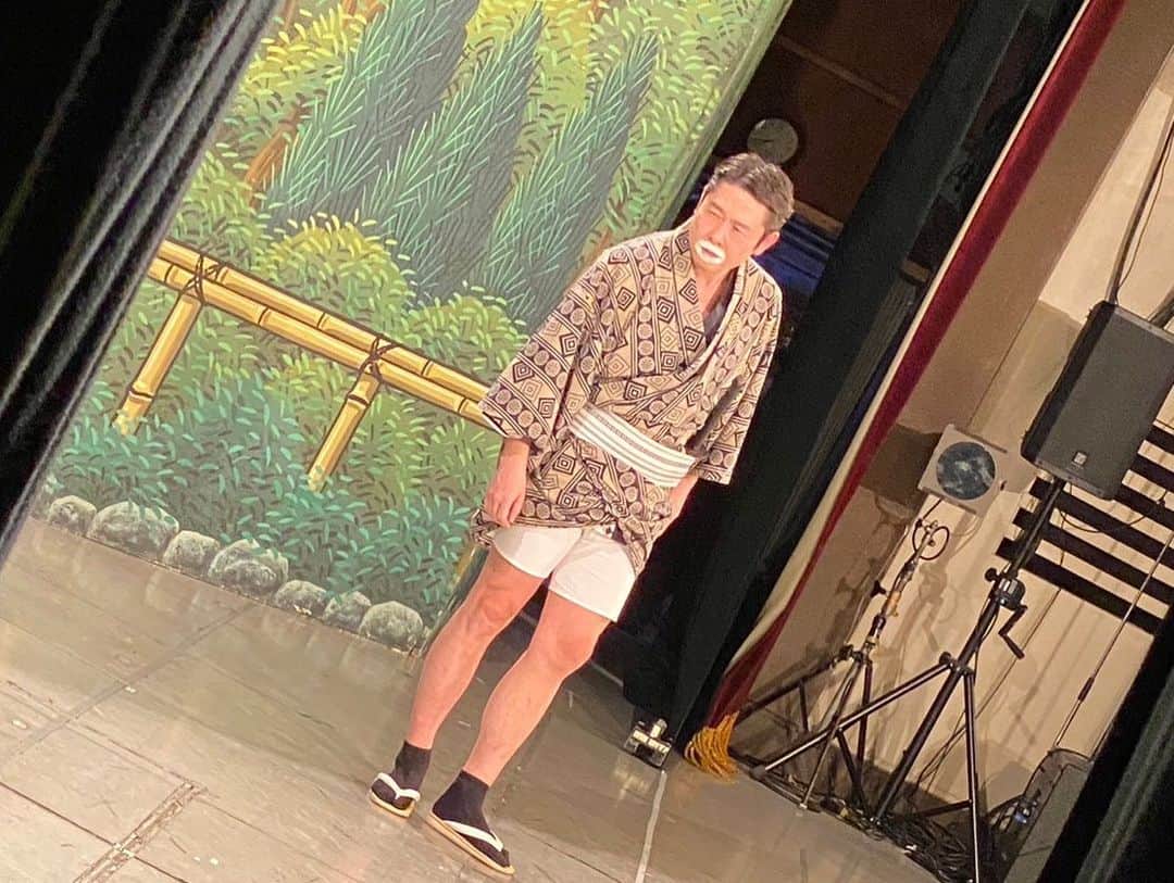 金成公信のインスタグラム：「すちの丞一座ありがとうございやした🫰」