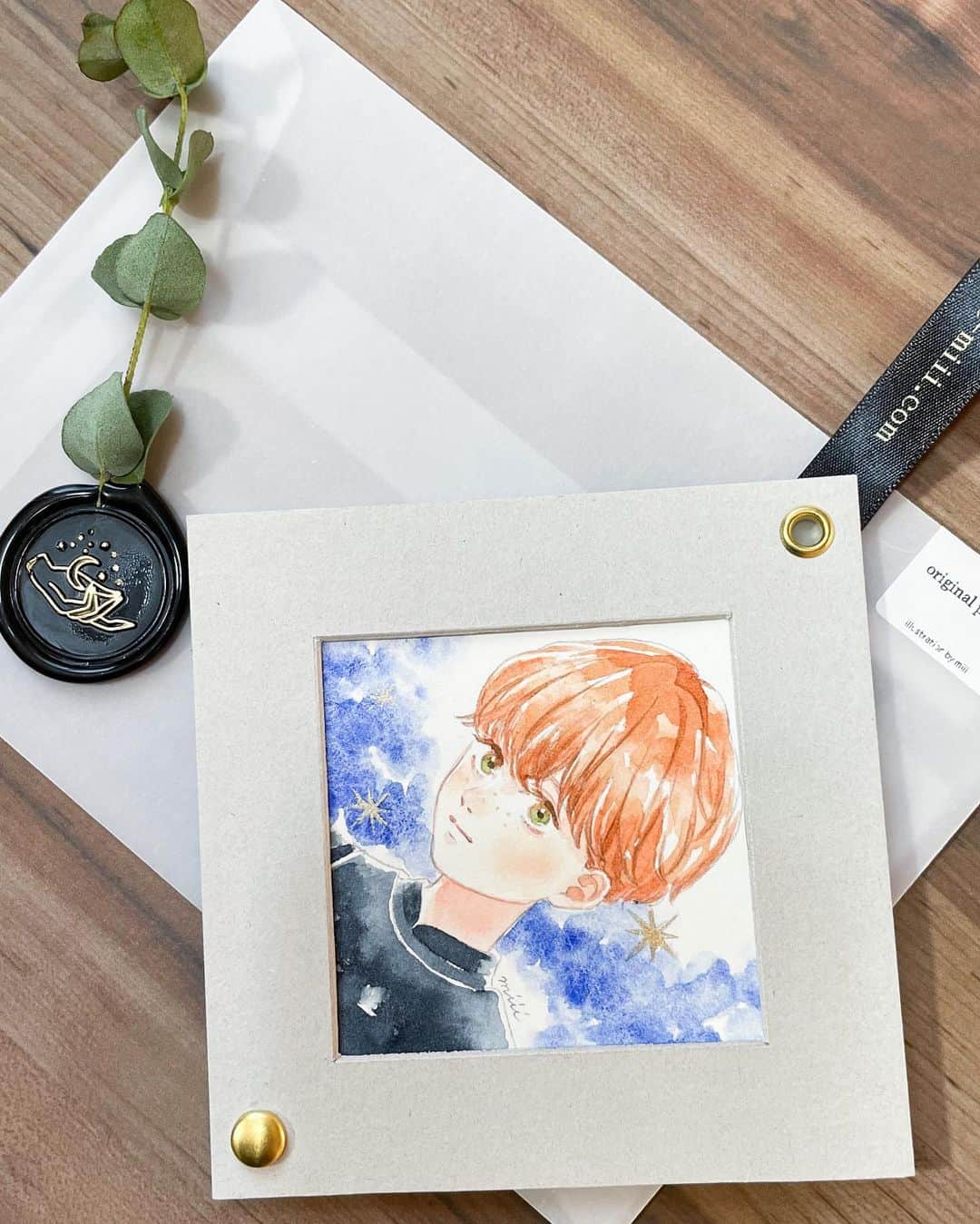 のインスタグラム：「星と少年03 . . . . .  #illustration #illustrator #art #drawing #watercolor #watercolorpainting #watercolorart #watercolorillustration #透明水彩 #水彩イラスト #水彩画 #イラスト #アナログイラスト #일러스트　#드로잉 #그림스타그램 #손그림 #미술 #스케치 #插图 #畫畫 #插畫 #手繪 #繪 #绘画 #kidsillustration #kidsfashion」
