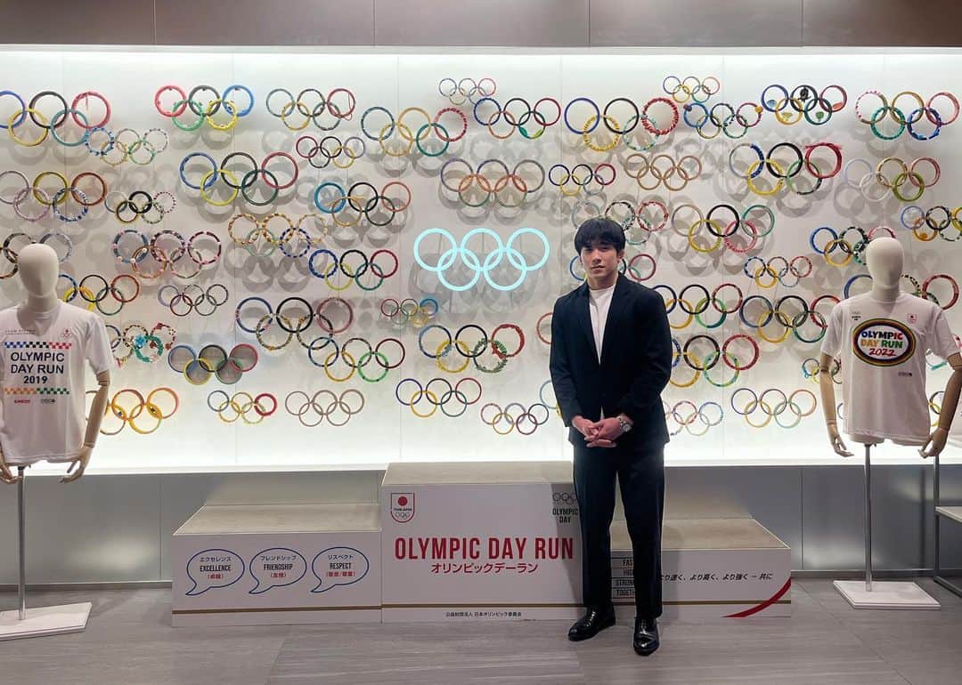 乙黒拓斗のインスタグラム：「昨日、オリンピックミュージアムを案内してもらいました！ オリンピックに関わる色々な事を改めて学ぶことができ、良い感じでした🤙」