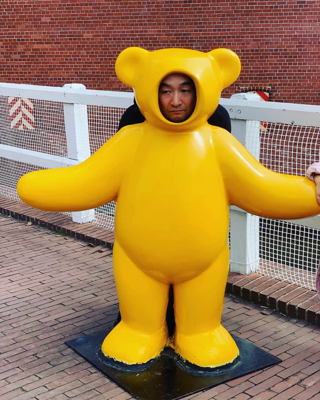 池田鉄洋のインスタグラム：「絶対に近づいちゃいけないヤツ。目指せ、ハギーワギー。」