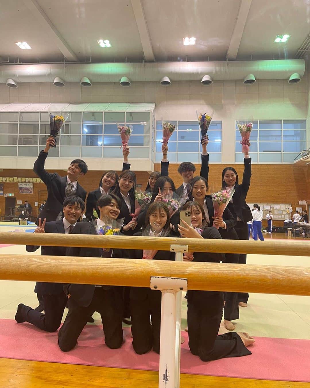 喜田純鈴のインスタグラム：「〜thank you dear friends〜  #国士舘大学」