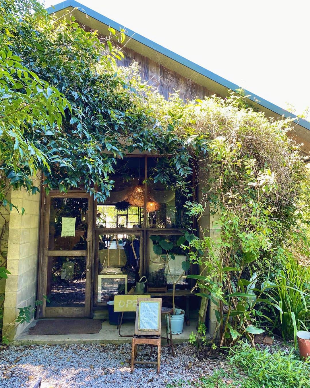 落合砂央里のインスタグラム：「沖縄投稿続き。 南城市にある @be_natural_okinawa でランチ。 絵本の中に出てきそうな可愛いお店でいただく、沖縄の野菜と魚を使った美味しいお料理にトキメク器。 お腹も心も大大大満足でした！  その後は @riadlamp で開催中だったキリム展へ。 モロッコの街並みのような空間に素敵なラグの展示。 気持ち良い風が吹いていて、うっとりするような時間を過ごせました。 大人の宿だから訪れるのはずっと先だと思っていたので、行けて嬉しい☺️  #南城市 #沖縄」
