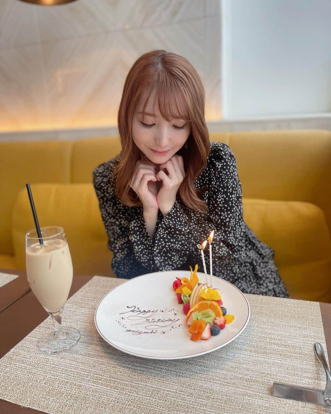 堀みづきのインスタグラム：「思い出として残しておきたくて更新…🥰🎂 ありがとうでいっぱい💘  #思い出記録」