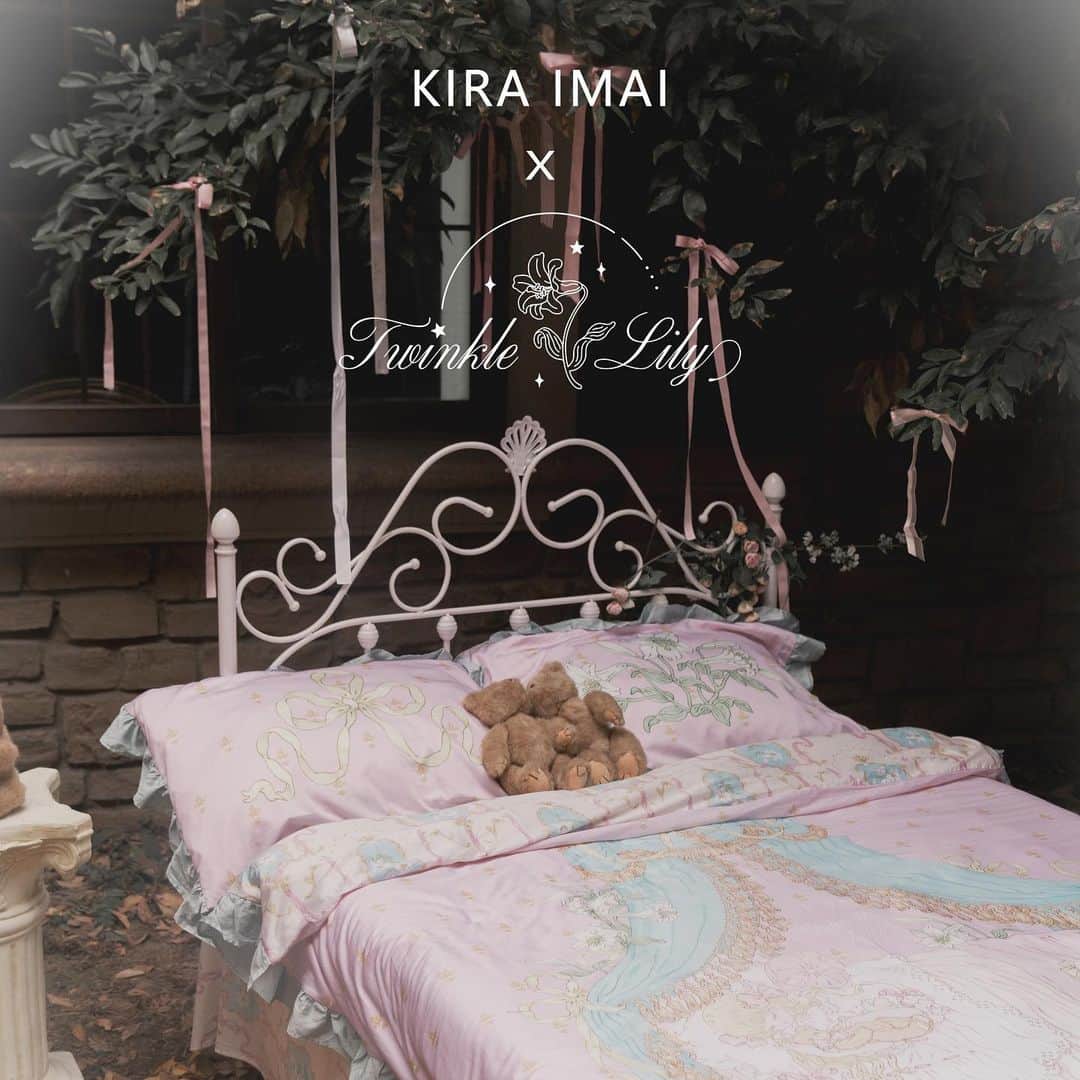 今井キラのインスタグラム：「✨𝒩𝑒𝓌✨ ⁡ KIRA IMAI x Twinkle Lily Collaboration Flowers in the Dream Bedding set ⁡ 今井キラxTwinkle Lily コラボレーション 寝具セット『夢里花』のイラストを担当させていただきました🌙 ⁡ 💫BOOTH shop link（日本からのご注文はこちら） twinklelily.booth.pm/items/4519944 ⁡ 💫Taobao shop link https://twinklelily.taobao.com ⁡ 💫For orders from other countries, please visit our official account. @twinklelily_official」