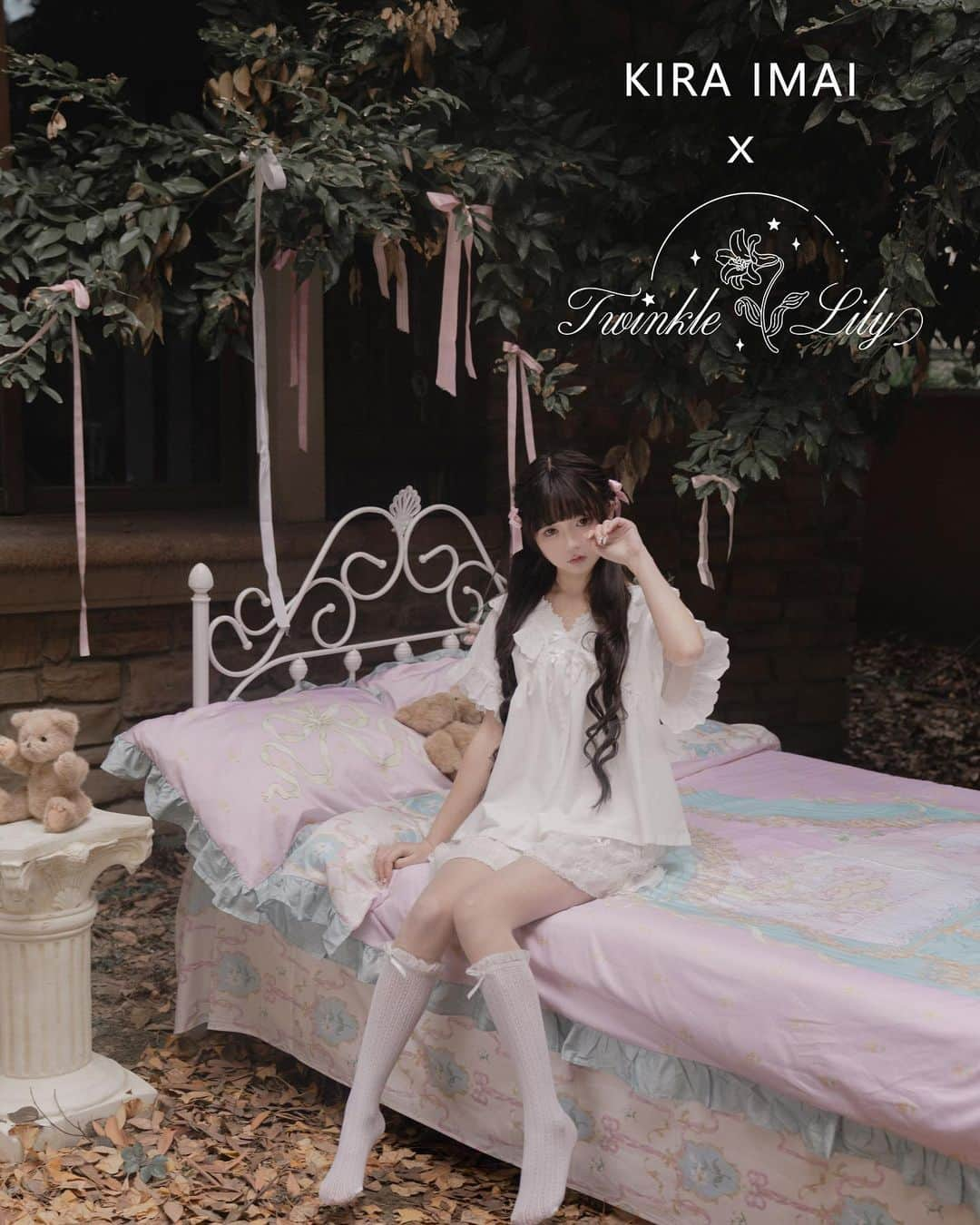 今井キラのインスタグラム：「✨𝒩𝑒𝓌✨ ⁡ KIRA IMAI x Twinkle Lily Collaboration Flowers in the Dream Bedding set ⁡ 今井キラxTwinkle Lily コラボレーション 寝具セット『夢里花』のイラストを担当させていただきました🌙 ⁡ 💫BOOTH shop link（日本からのご注文はこちら） twinklelily.booth.pm/items/4519944 ⁡ 💫Taobao shop link https://twinklelily.taobao.com ⁡ 💫For orders from other countries, please visit our official account. @twinklelily_official」