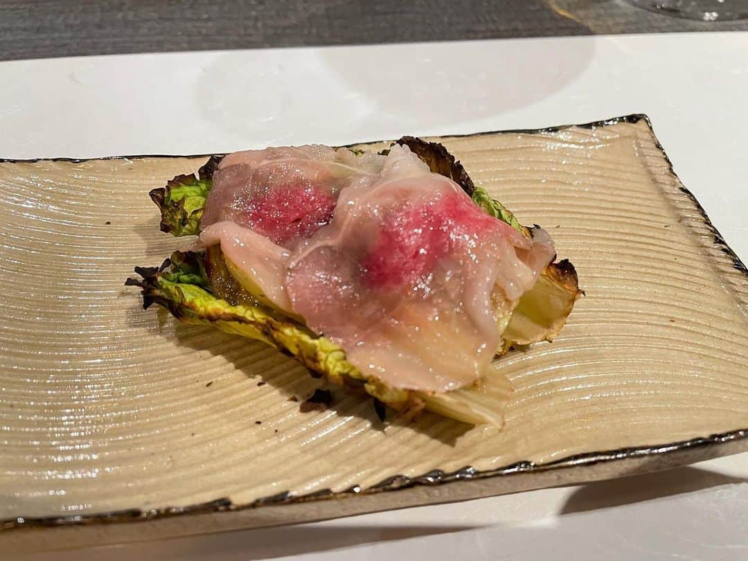 摩耶裕のインスタグラム：「. . . 2回目のふじおかさん😋 . . #肉料理ふじおか」