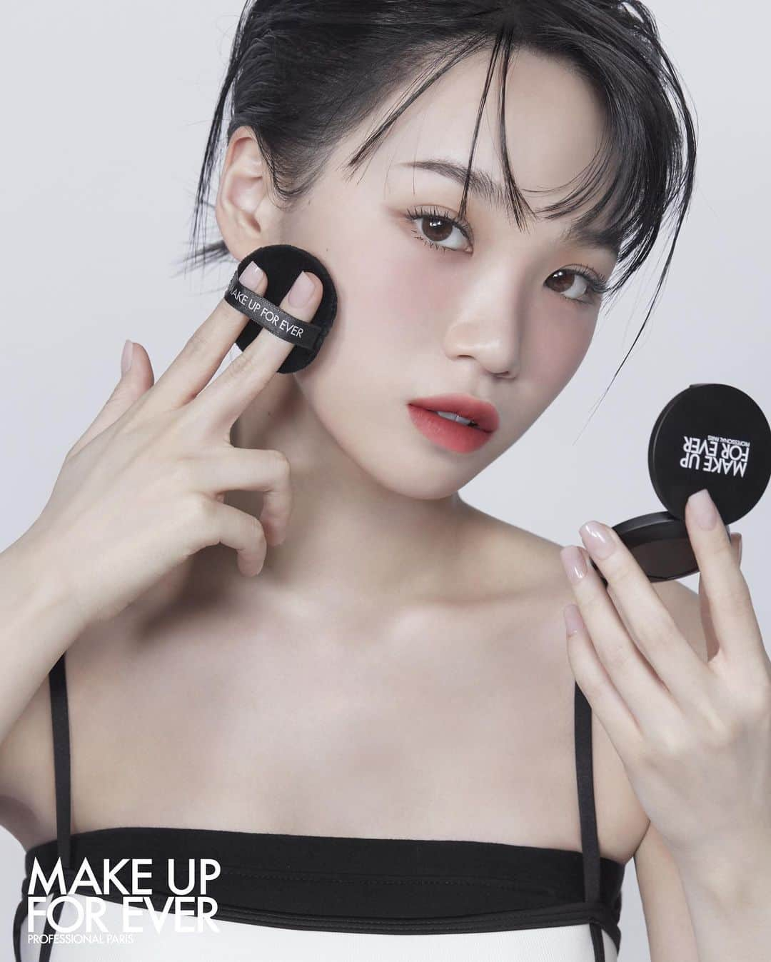 キム・チェウォンさんのインスタグラム写真 - (キム・チェウォンInstagram)「@makeupforever 🖤」2月23日 23時18分 - _chaechae_1